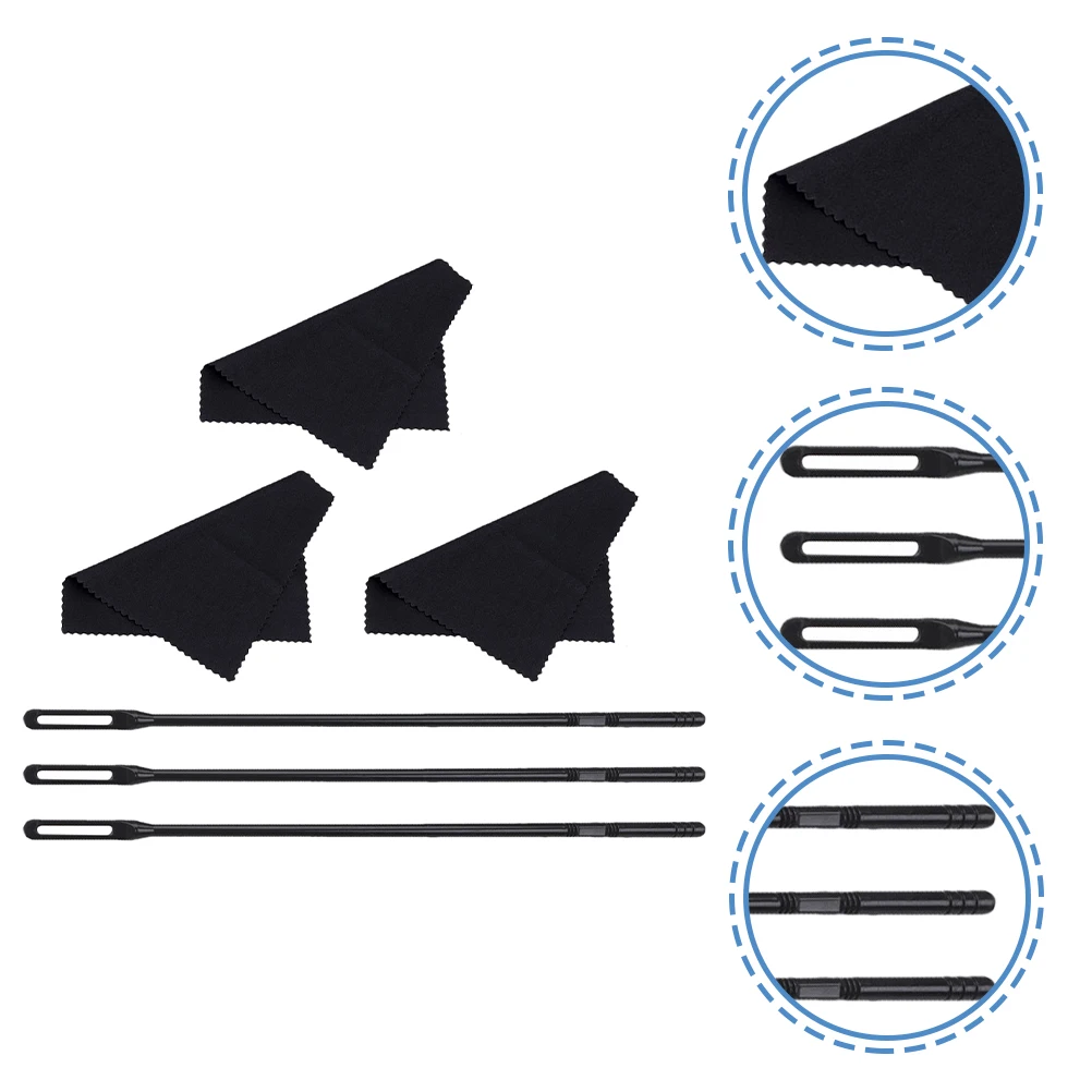 Flute Cleaning Rod Cloth Kit Portable Stick Brush for Clarinet Fabric Smooth Surface Durable Musical Instrument Supplies
Flute Cleaning Rod Cloth Kit Portable Stick Brush for Clarinet Fabric Smooth Surface Durable Musical Instrument Supplies