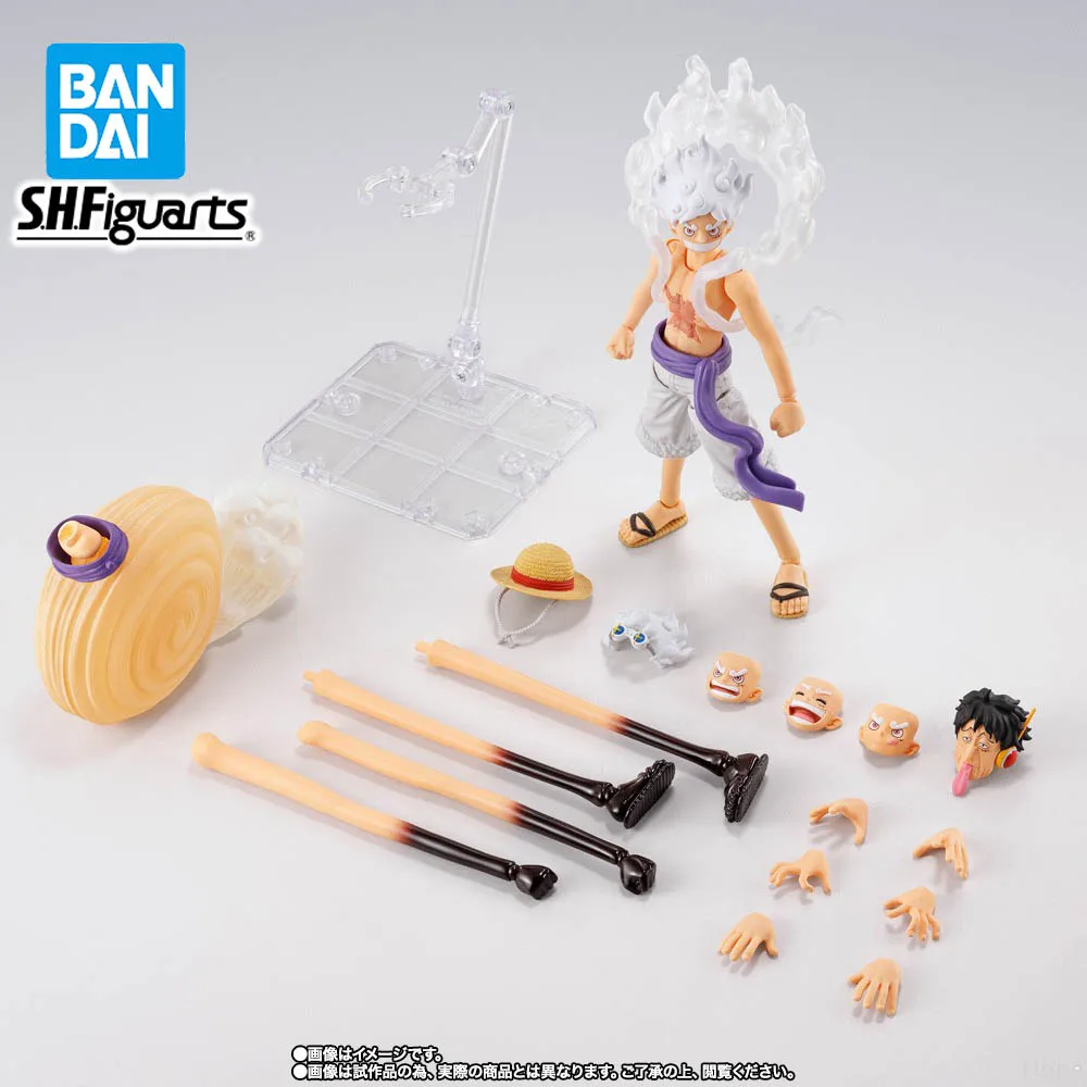 Официально лицензированная фигурка BANDAI SHFiguarts Future Island Egghead Gear 5, обезьяна D Луффи, фигурка аниме, цельная модель игрушки
Официально лицензированная фигурка BANDAI SHFiguarts Future Island Egghead Gear 5, обезьяна D Луффи, фигурка аниме, цельная модель игрушки