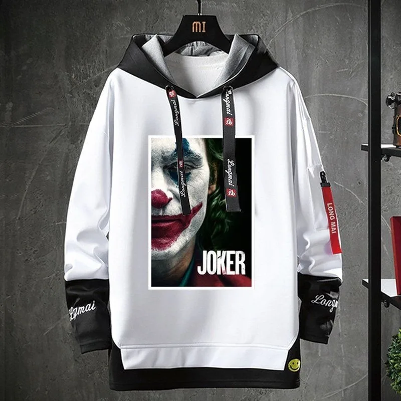 DC Justice League Joker peripheral hooded sweatshirt men and women casual tops loose coat autumn and winter clothes wholesale
DC Justice League Joker peripheral hooded sweatshirt men and women casual tops loose coat autumn and winter clothes wholesale