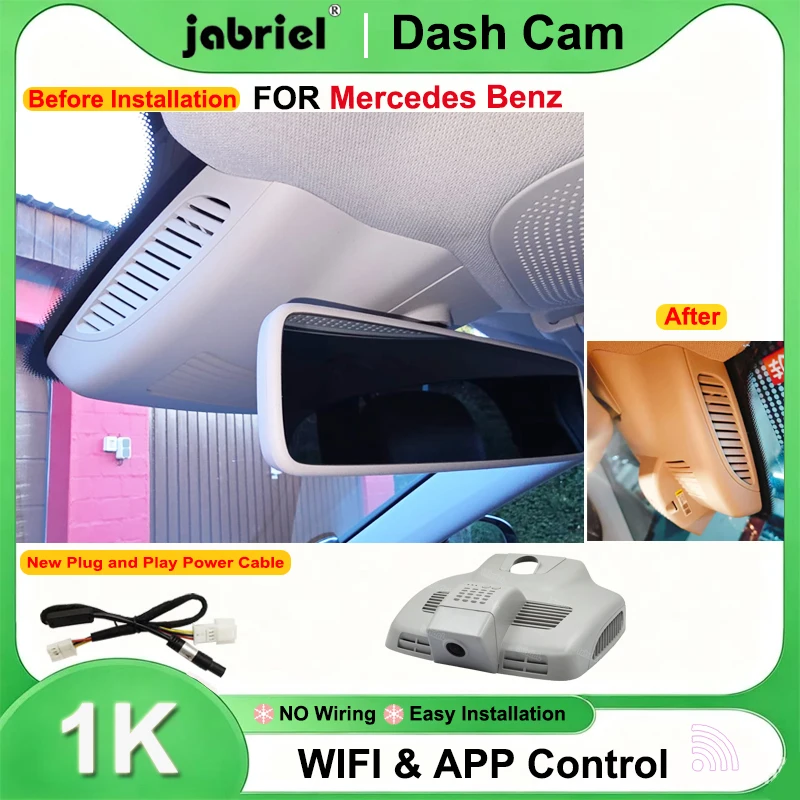 Jabriel for Mercedes Benz E Class w212 w213 for Mercedes Benz C Class w205 s205 for Mercedes GLC x253 DashCam 1080P Wifi Car DVR
Jabriel for Mercedes Benz E Class w212 w213 for Mercedes Benz C Class w205 s205 for Mercedes GLC x253 DashCam 1080P Wifi Car DVR