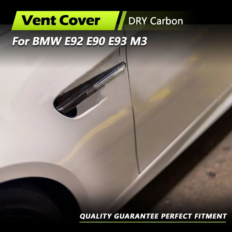 Car Side Fender Vent Covers for BMW 3-Series E90 E92 E93 M3 2008-2013 Side Air Vent Trim Splitters Body Kits Prepreg Dry Carbon
Car Side Fender Vent Covers for BMW 3-Series E90 E92 E93 M3 2008-2013 Side Air Vent Trim Splitters Body Kits Prepreg Dry Carbon