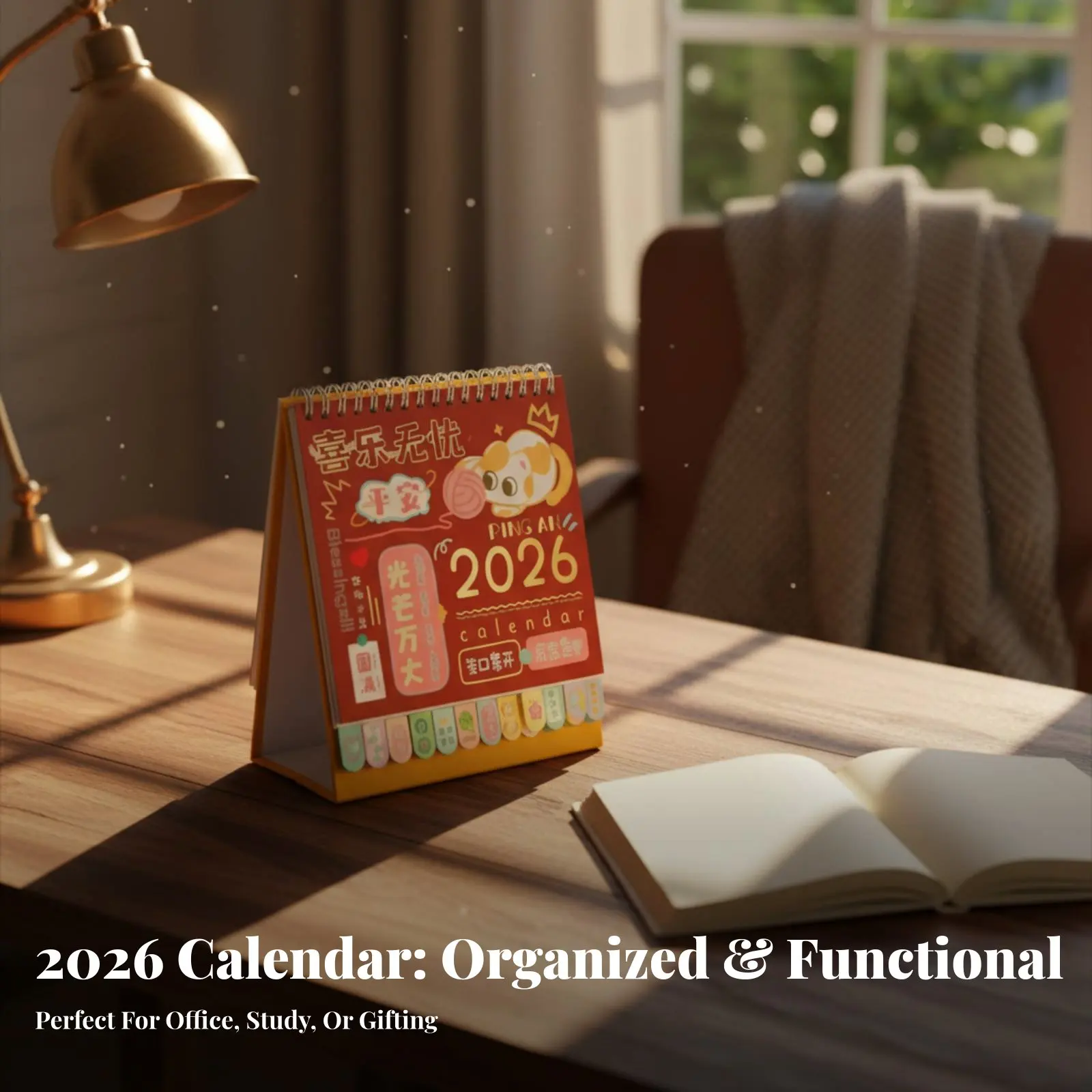 Calendar 2026, Cartoon Desk Planner, Corporate Promotion, New Year, Multiple Sizes, Bulk
Calendar 2026, Cartoon Desk Planner, Corporate Promotion, New Year, Multiple Sizes, Bulk