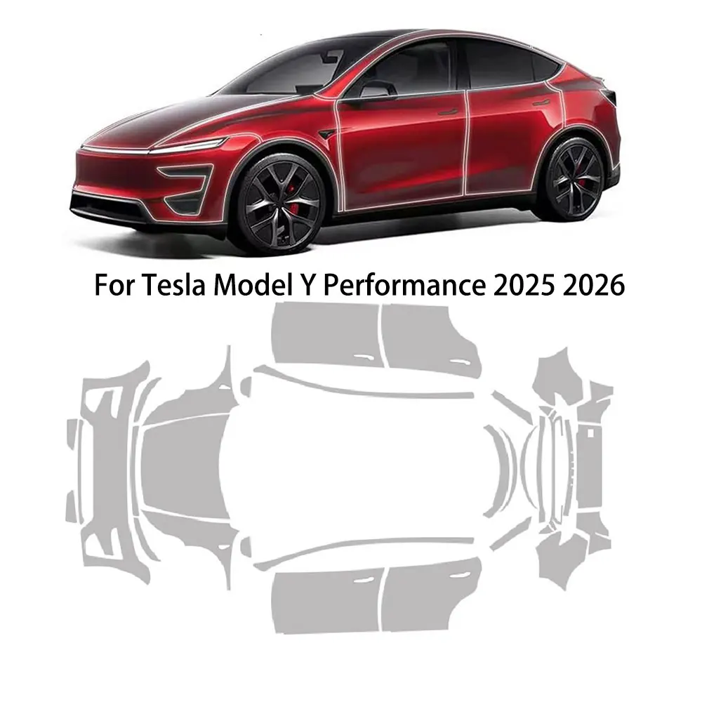 For Tesla Model Y Juniper 2025 2026 TPU Transparent Precut Paint Protection Film Anti-Scratch Invisible Car Exterior Accessorie
For Tesla Model Y Juniper 2025 2026 TPU Transparent Precut Paint Protection Film Anti-Scratch Invisible Car Exterior Accessorie