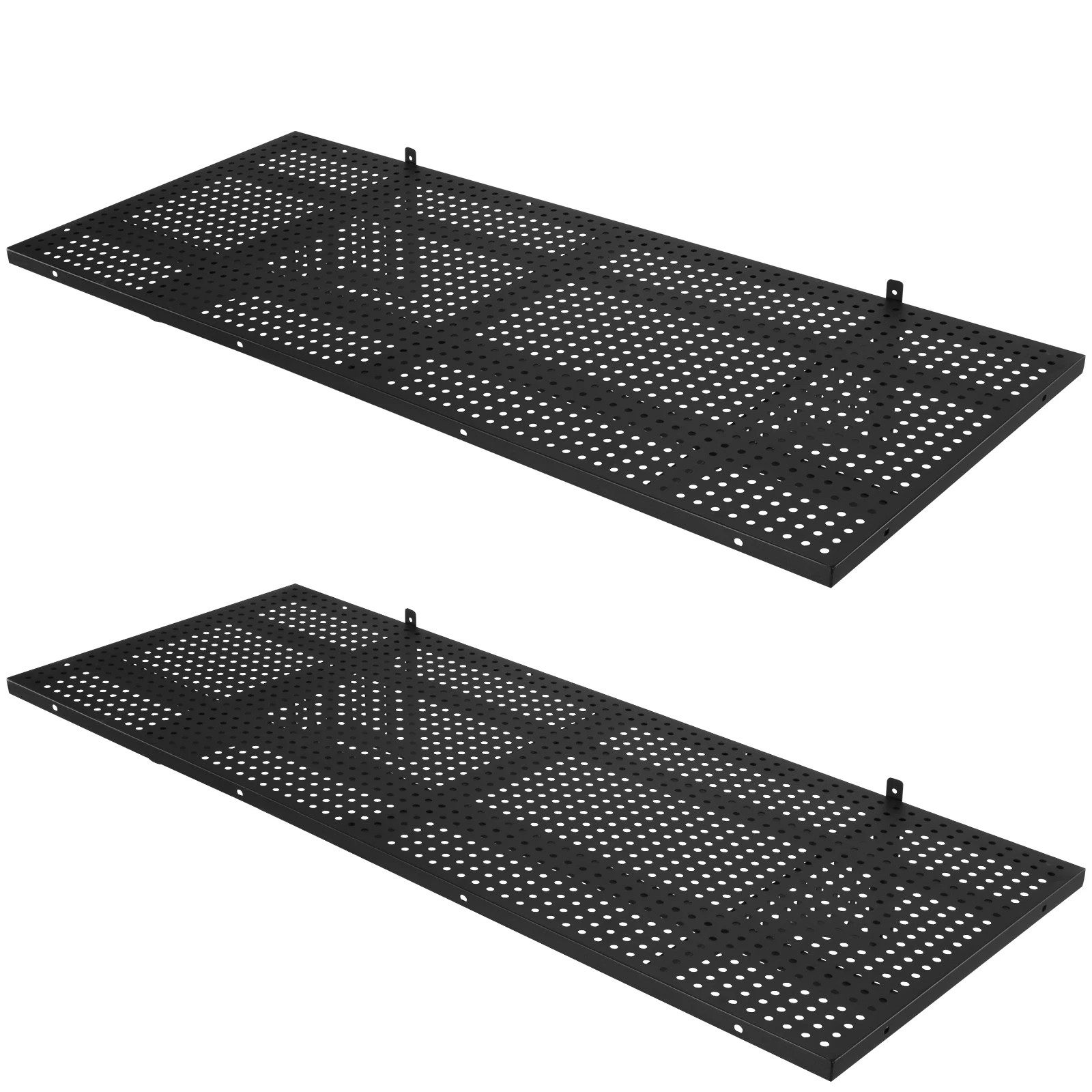 2-Pack 1.64x4ft Heavy Duty Garage Shelving Wall Mounted 280lbs Load Capacity Wall Mounted Storage Shelf with Hooks
2-Pack 1.64x4ft Heavy Duty Garage Shelving Wall Mounted 280lbs Load Capacity Wall Mounted Storage Shelf with Hooks