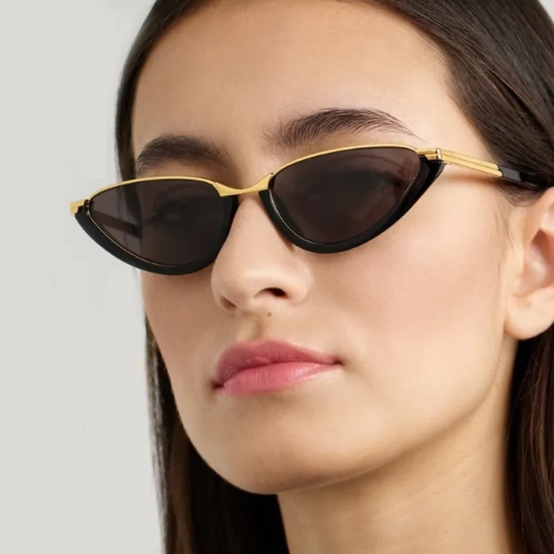 Vintage Small Cat Eye Sunglasses Women Trendy Half-frame Glasses UV400 Fashion Travel Eyewear Summer Anti UV Hiking Sunshades
Vintage Small Cat Eye Sunglasses Women Trendy Half-frame Glasses UV400 Fashion Travel Eyewear Summer Anti UV Hiking Sunshades