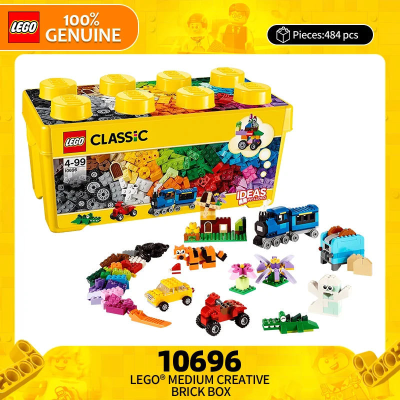 LEGO Block Classic Creative Series 10696 Classic Creative Medium Block Box Children's Puzzle Building Toy Gift
LEGO Block Classic Creative Series 10696 Classic Creative Medium Block Box Children's Puzzle Building Toy Gift