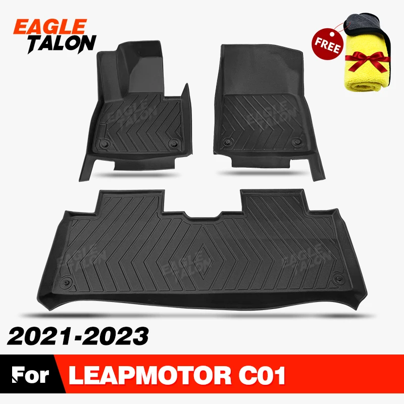 Напольный коврик из ТПЭ для LEAPMOTOR C11 2021 2022 2023, подходит для любых автомобилей, водонепроницаемые аксессуары для интерьера
Напольный коврик из ТПЭ для LEAPMOTOR C11 2021 2022 2023, подходит для любых автомобилей, водонепроницаемые аксессуары для интерьера