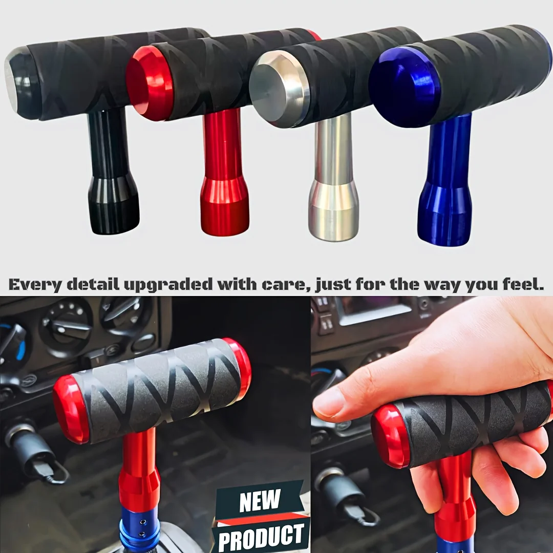 Aircraft-style gearshift lever, anti-slip grip handle, manual and automatic transmissions, suitable for cars, trucks, SUVs
Aircraft-style gearshift lever, anti-slip grip handle, manual and automatic transmissions, suitable for cars, trucks, SUVs