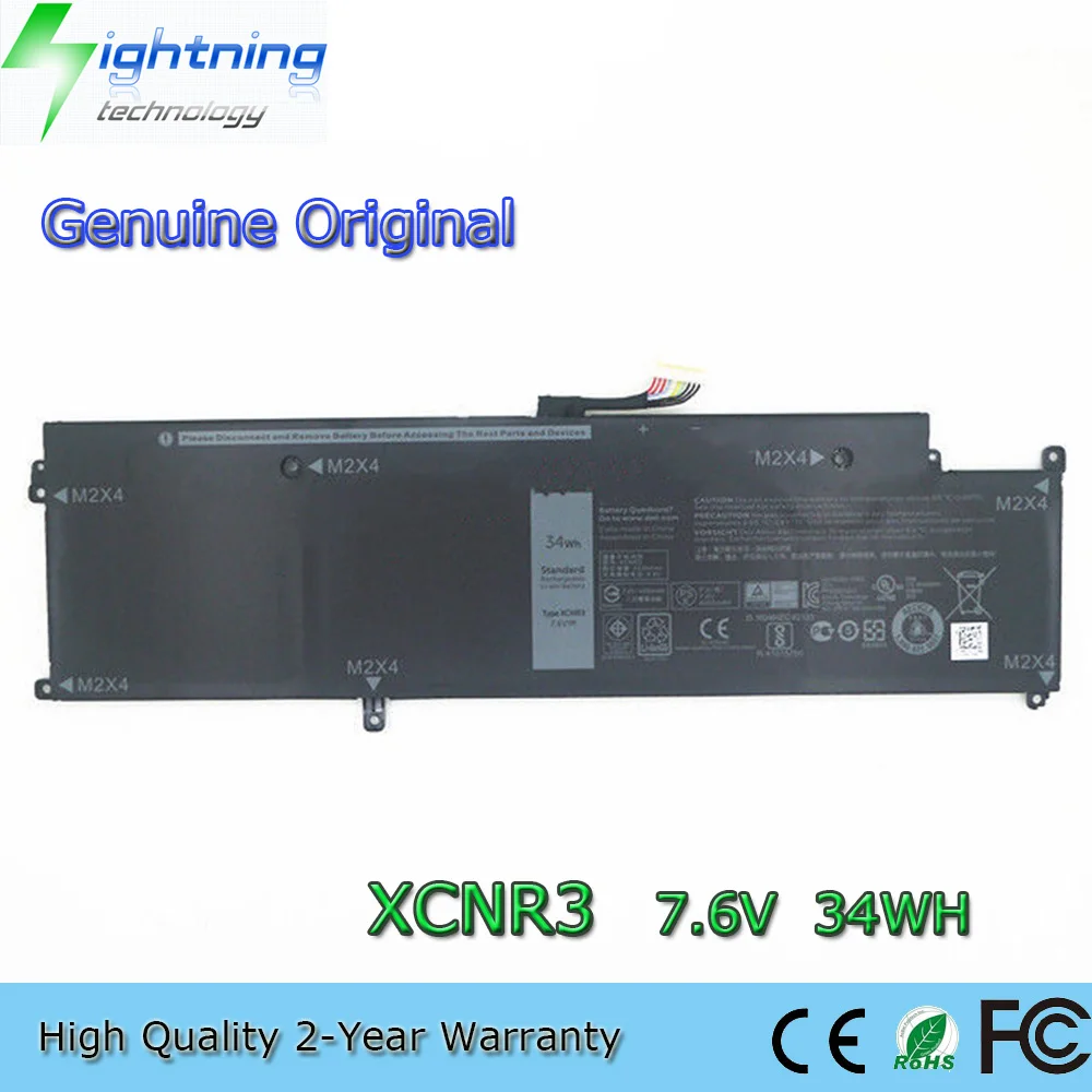 Новый оригинальный аккумулятор для ноутбука XCNR3 7,6 В 34 Втч для Dell Latitude 13 7370 E7370 серии ультрабуков P63N WV7CG 0WV7CG
Новый оригинальный аккумулятор для ноутбука XCNR3 7,6 В 34 Втч для Dell Latitude 13 7370 E7370 серии ультрабуков P63N WV7CG 0WV7CG