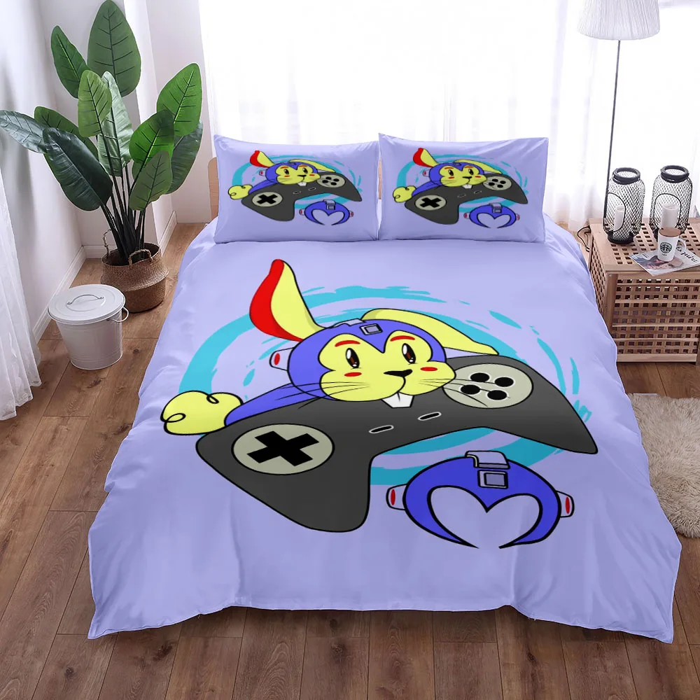 Rabbitman Duvet Cover Set Without Sheet King Queen Double Full Twin Single Size Bed Linen Set
Rabbitman Duvet Cover Set Without Sheet King Queen Double Full Twin Single Size Bed Linen Set