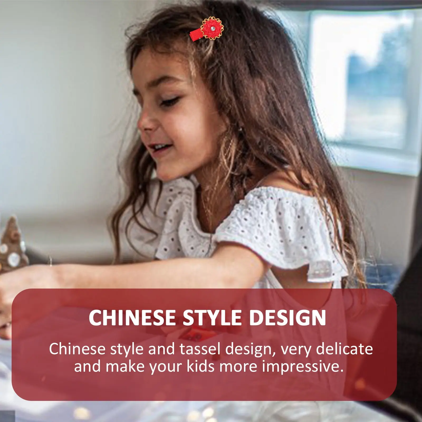 Набор из 5 легких заколок для волос с кисточками для Нового года и Весеннего фестиваля, милый подарок для вечеринки
Набор из 5 легких заколок для волос с кисточками для Нового года и Весеннего фестиваля, милый подарок для вечеринки