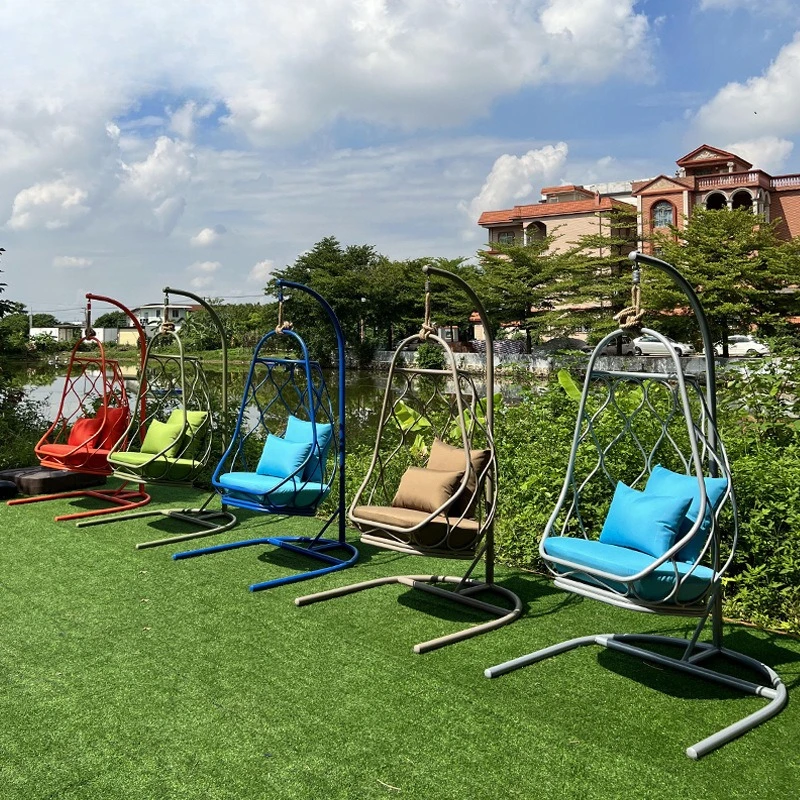 Outdoor courtyard garden leisure simple hanging chair outdoor indoor B & B hotel creative hanging basket combination
Outdoor courtyard garden leisure simple hanging chair outdoor indoor B & B hotel creative hanging basket combination