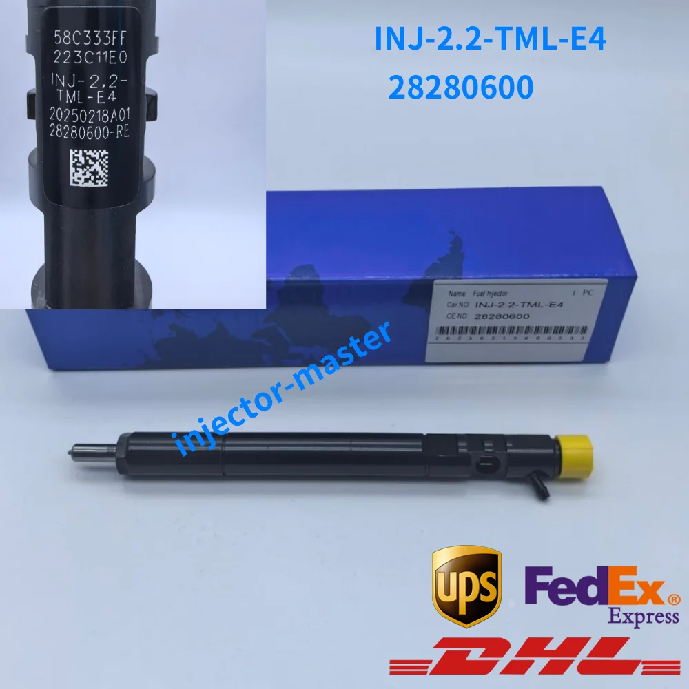 28280600 EJBR04901D New Diesel Fuel Injector for T/A/T-A Engine INJ-2.2-TML-E4
28280600 EJBR04901D New Diesel Fuel Injector for T/A/T-A Engine INJ-2.2-TML-E4