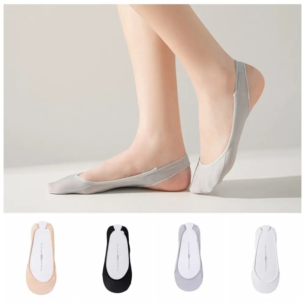 5Pairs Ultra-thin Ice Silk Suspender Socks Invisible Anti-slip Half Feet Socks Hosiery Shallow Mouth Half Palm Boat Socks Women
5Pairs Ultra-thin Ice Silk Suspender Socks Invisible Anti-slip Half Feet Socks Hosiery Shallow Mouth Half Palm Boat Socks Women