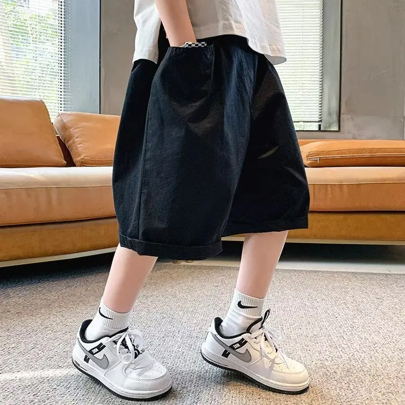 Fashionable Japanese New Pants Trend Lazy Children's Wear Versatile Autumn Unisex Popular Crop Pants Wide Leg Pants
Fashionable Japanese New Pants Trend Lazy Children's Wear Versatile Autumn Unisex Popular Crop Pants Wide Leg Pants