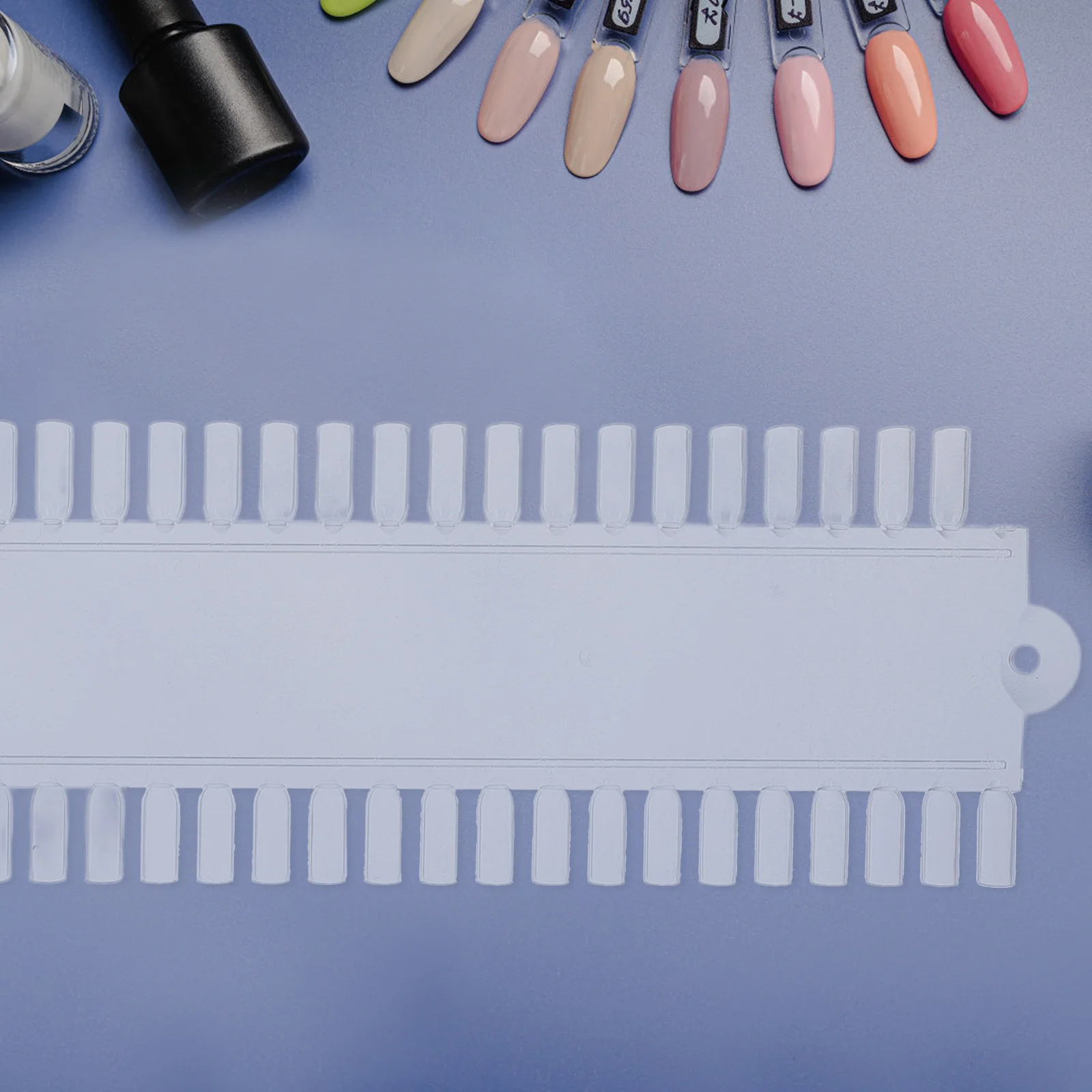 2Pcs Nail Tip Palette Premium Nail Polish Practice Board 60 Colors Transparent for Salon College Wholesale Use
2Pcs Nail Tip Palette Premium Nail Polish Practice Board 60 Colors Transparent for Salon College Wholesale Use