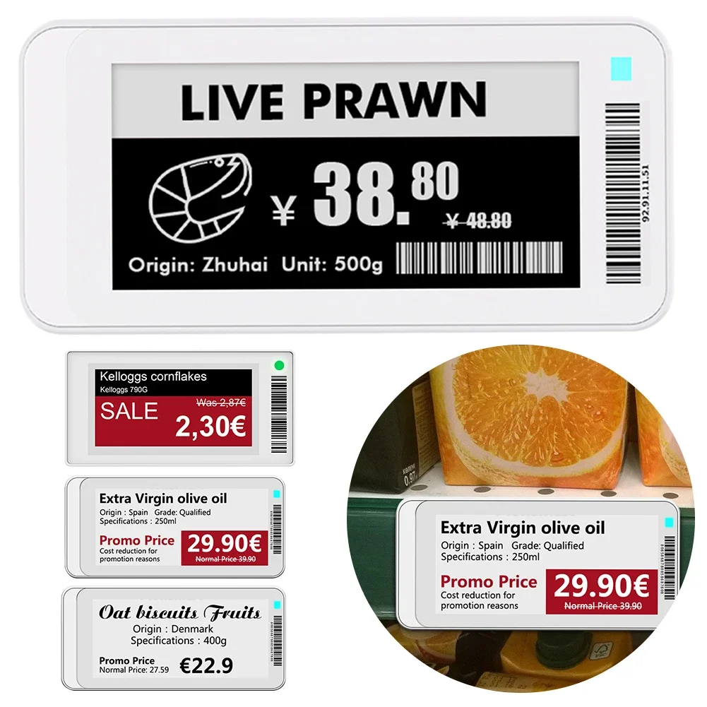 Электронная бумага 2,1 дюйма, 2,9 дюйма, E-Ink, экран дисплея EInk, версия BT с приложением, операционное программное обеспечение, экран TFT, Eink экран, Eink Epaper
Электронная бумага 2,1 дюйма, 2,9 дюйма, E-Ink, экран дисплея EInk, версия BT с приложением, операционное программное обеспечение, экран TFT, Eink экран, Eink Epaper