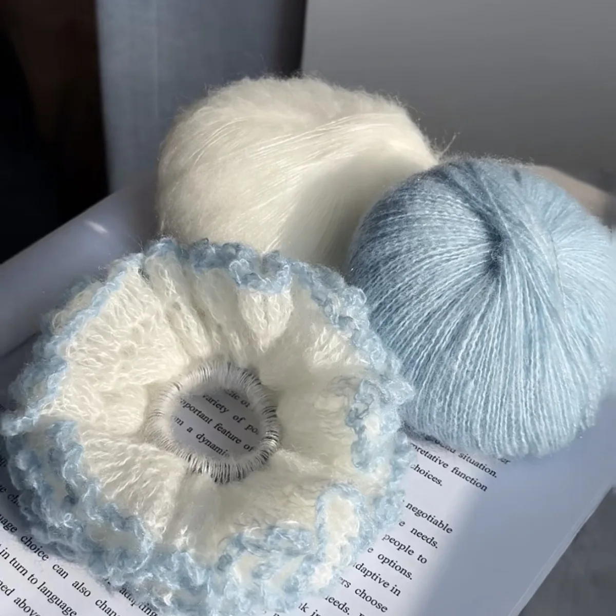 25g/Roll Mohair Yarn Milk Baby Soft Knitting Wool Crochet Yarn For Hand-Knitting Warm Sweater Shawl Scarf DIY Baby Socks Clothes
25g/Roll Mohair Yarn Milk Baby Soft Knitting Wool Crochet Yarn For Hand-Knitting Warm Sweater Shawl Scarf DIY Baby Socks Clothes