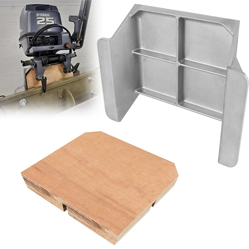 MJ-1-DP Mini Jack Plate with 4" Setback, Fits Outboard Motor Up to 35 HP, Cast Aluminum with Mounting Wood
MJ-1-DP Mini Jack Plate with 4" Setback, Fits Outboard Motor Up to 35 HP, Cast Aluminum with Mounting Wood