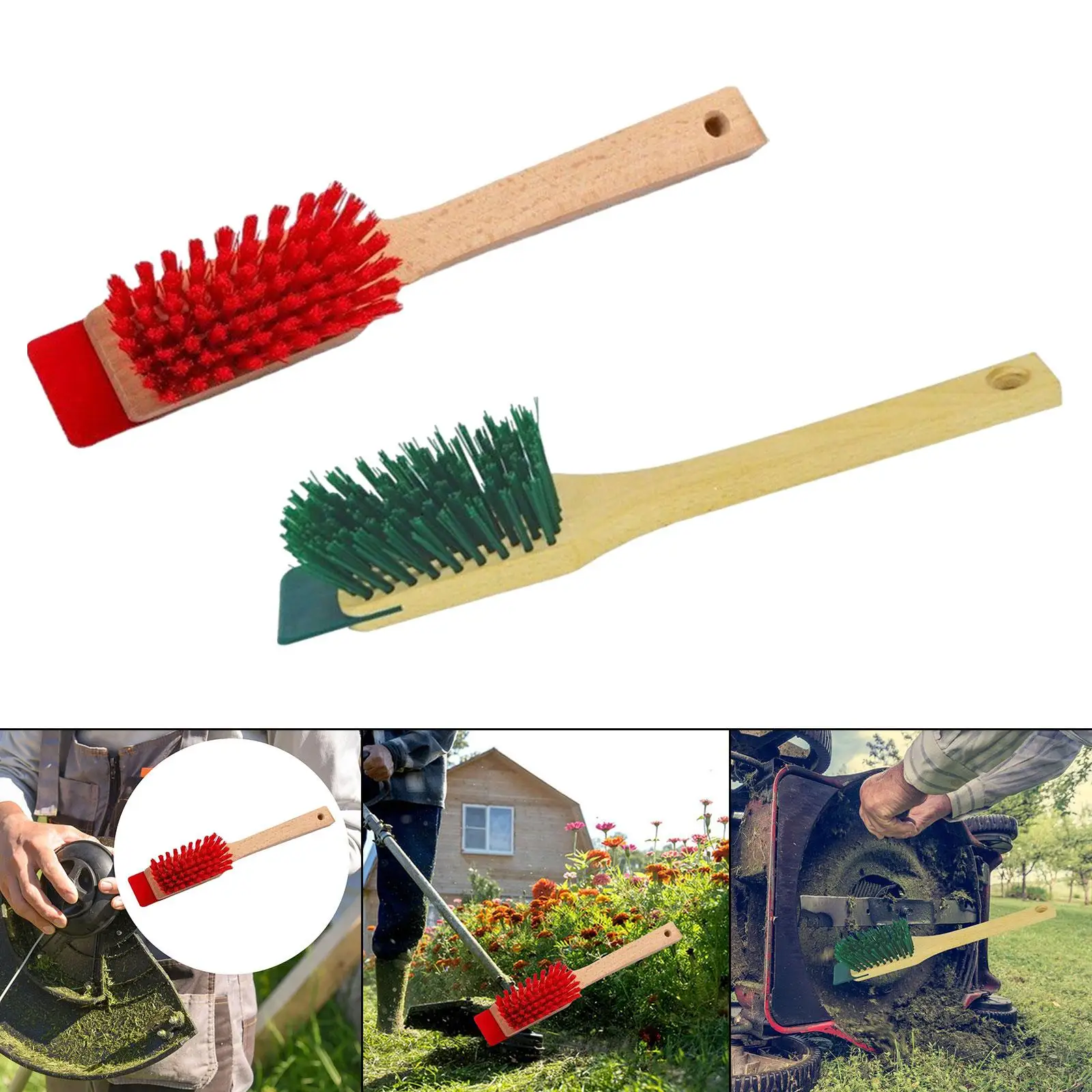 Lawnmower Brush, Stiff Bristle Lawn Mower Cleaning Brush, Portable Heavy Duty Lawn Mower Cleaner Scrubbing Brush
Lawnmower Brush, Stiff Bristle Lawn Mower Cleaning Brush, Portable Heavy Duty Lawn Mower Cleaner Scrubbing Brush