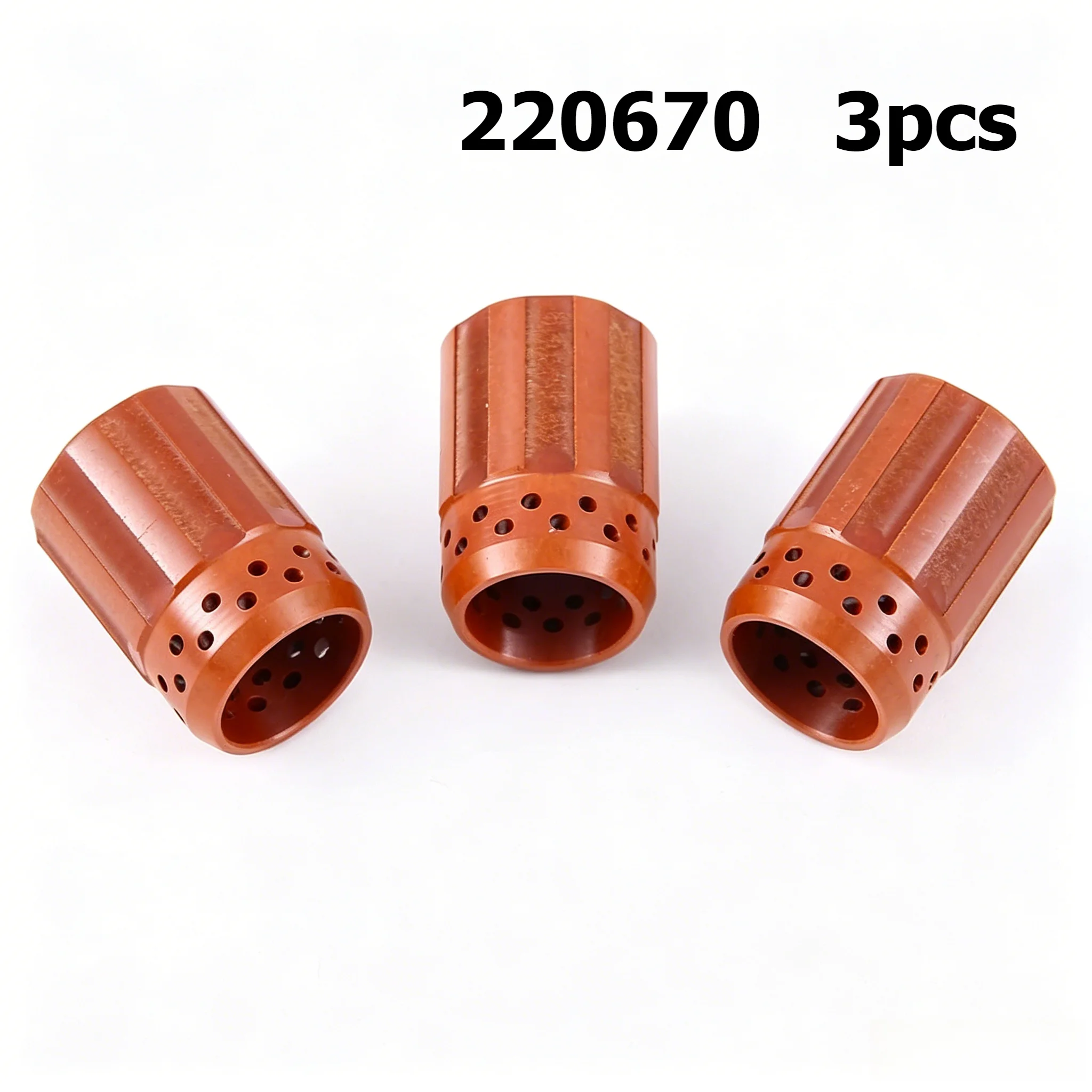 3pcs Swirl Ring 220670 Premium Plasma Consumable, Enhance Cutting Efficiency with 45A Plasma Cutter, 1Pc Replacement
3pcs Swirl Ring 220670 Premium Plasma Consumable, Enhance Cutting Efficiency with 45A Plasma Cutter, 1Pc Replacement
