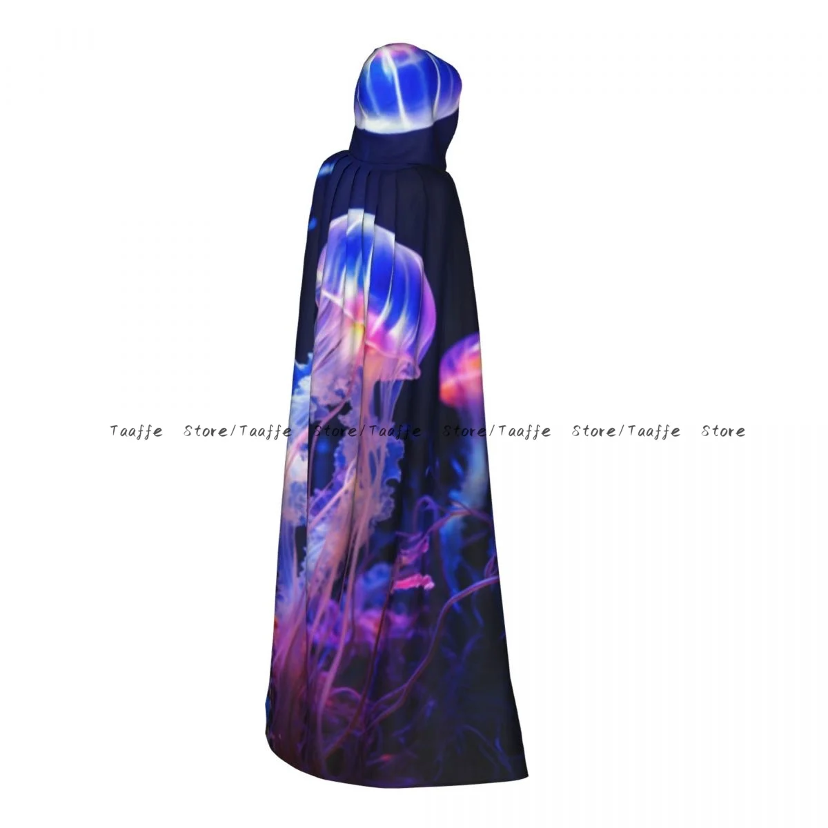 Medieval Halloween Cosplay Cloak Hooded Coat Beautiful Jellyfish In The Aquarium Cape Coat Long Trench Costume Wizard Cloak
Medieval Halloween Cosplay Cloak Hooded Coat Beautiful Jellyfish In The Aquarium Cape Coat Long Trench Costume Wizard Cloak