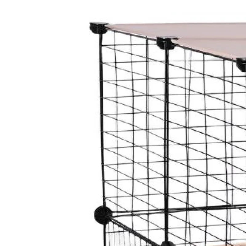 3Tier Detachable Cat Cage W/ Hammock & Bed DIY Enclosure Pet Playpen Kitten Playpen Cage Large Exercise Place Ideal for 1-3Cats
3Tier Detachable Cat Cage W/ Hammock & Bed DIY Enclosure Pet Playpen Kitten Playpen Cage Large Exercise Place Ideal for 1-3Cats