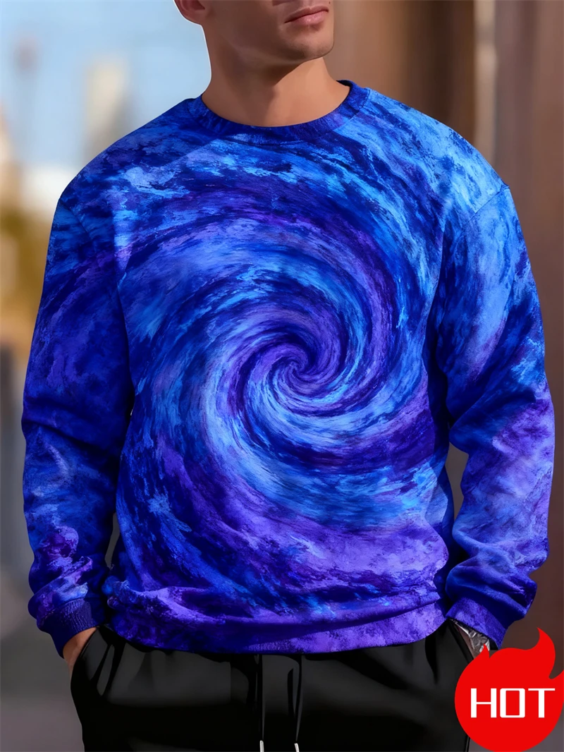 Vortex Graphic 3D Print Sweatshirts For Men Three-dimensional Pattern Fashion Hip Hop Oversized Round Neck Streetwear Pullover
Vortex Graphic 3D Print Sweatshirts For Men Three-dimensional Pattern Fashion Hip Hop Oversized Round Neck Streetwear Pullover