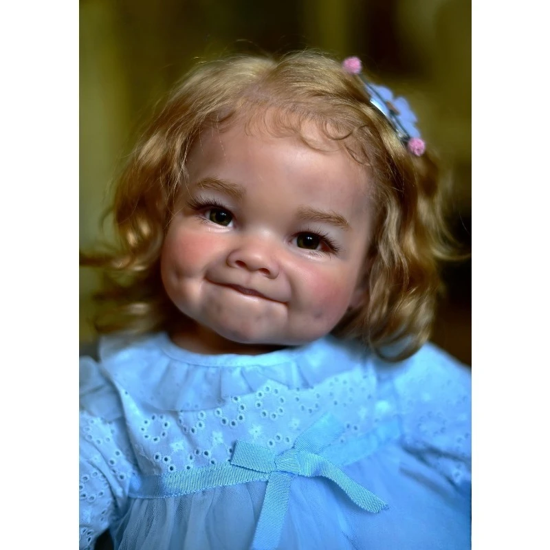 28inch Unfinished Reborn Toddler Doll Kit Raya Life Size Already Painted Soft Touch Doll Parts with Rooted Hair
28inch Unfinished Reborn Toddler Doll Kit Raya Life Size Already Painted Soft Touch Doll Parts with Rooted Hair
