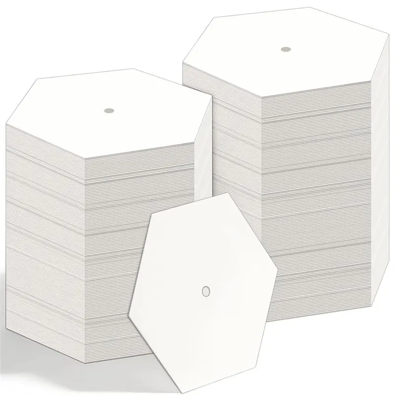 【LAST CHANCE】Hexagon Quilting Paper Template 2" 300 PCS Pack For DIY Patchwork And Sewing Craft Projects
【LAST CHANCE】Hexagon Quilting Paper Template 2" 300 PCS Pack For DIY Patchwork And Sewing Craft Projects