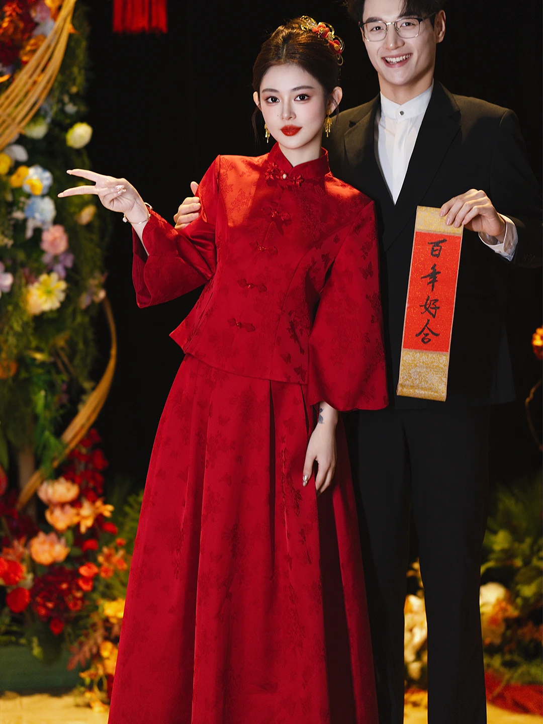 New Chinese Style Wedding Qipao Set Bride 2026 New Model Marriage Ceremony Clothes Small Size Large Size Return Home Clothes
New Chinese Style Wedding Qipao Set Bride 2026 New Model Marriage Ceremony Clothes Small Size Large Size Return Home Clothes