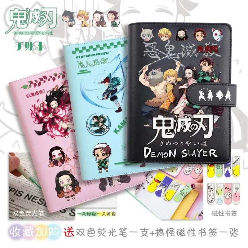 BANDAI Demon Slayer Kamado Tanjirou Notebook New Anime Student Journal Cute Gift Kawaii for School Daily Writing Pad Stationery
BANDAI Demon Slayer Kamado Tanjirou Notebook New Anime Student Journal Cute Gift Kawaii for School Daily Writing Pad Stationery