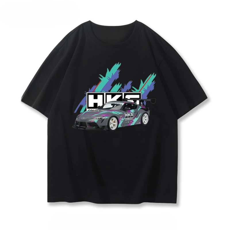 New JDM Japanese Performance Car HKS Car Modified Graphic T-shirt Men's Clothes Breathable Men's and Women's Motorcycle T-shirts
New JDM Japanese Performance Car HKS Car Modified Graphic T-shirt Men's Clothes Breathable Men's and Women's Motorcycle T-shirts