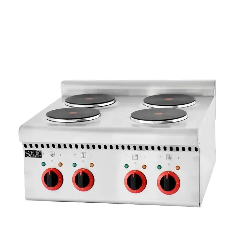 Four Boil The Food Stove Restaurant Hotel Kitchen Equipment Counter Top Electric Hot Plate Cooker SC-4S
Four Boil The Food Stove Restaurant Hotel Kitchen Equipment Counter Top Electric Hot Plate Cooker SC-4S