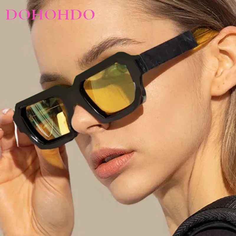 Popular Fashion Square Frame Sunglasses Unisex Hip Hop Retro Brand Personality Design Outdoor Travel Eyewear UV400 Gafas De Sol
Popular Fashion Square Frame Sunglasses Unisex Hip Hop Retro Brand Personality Design Outdoor Travel Eyewear UV400 Gafas De Sol