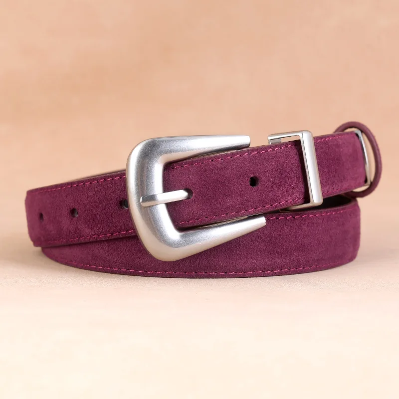 Luxury Cow Suede Belt, Women's New Versatile Needle Buckle Leather Belt Decoration, Paired with Jeans and Casual Pants Belt
Luxury Cow Suede Belt, Women's New Versatile Needle Buckle Leather Belt Decoration, Paired with Jeans and Casual Pants Belt