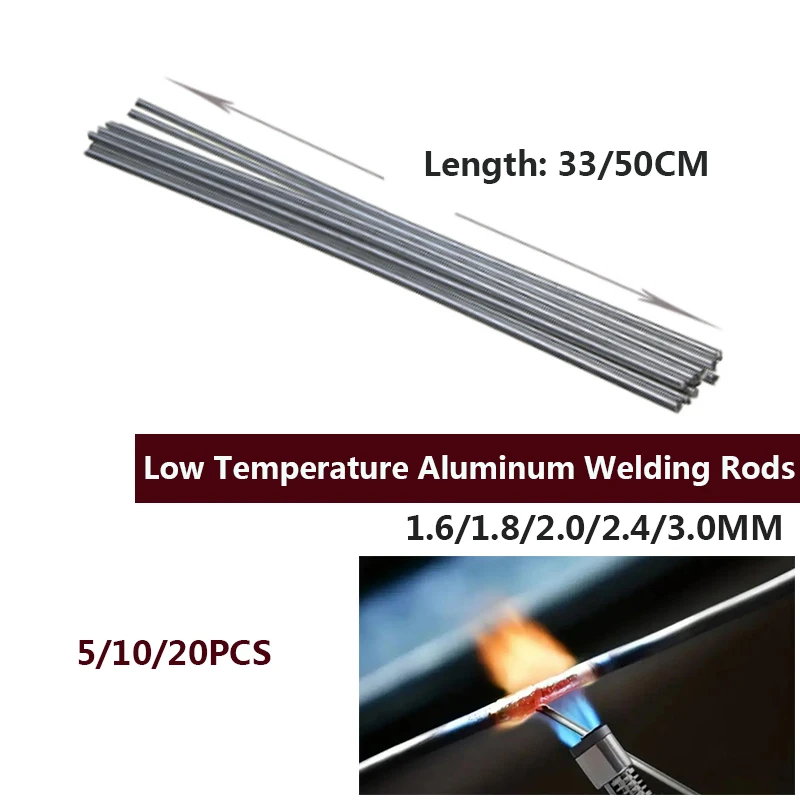 5/10pcs Easy Melt Universal Welding Rod Steel Aluminum Copper Metal Weld Cored Welding Wire No Need Solder Powder Weld for Torch
5/10pcs Easy Melt Universal Welding Rod Steel Aluminum Copper Metal Weld Cored Welding Wire No Need Solder Powder Weld for Torch