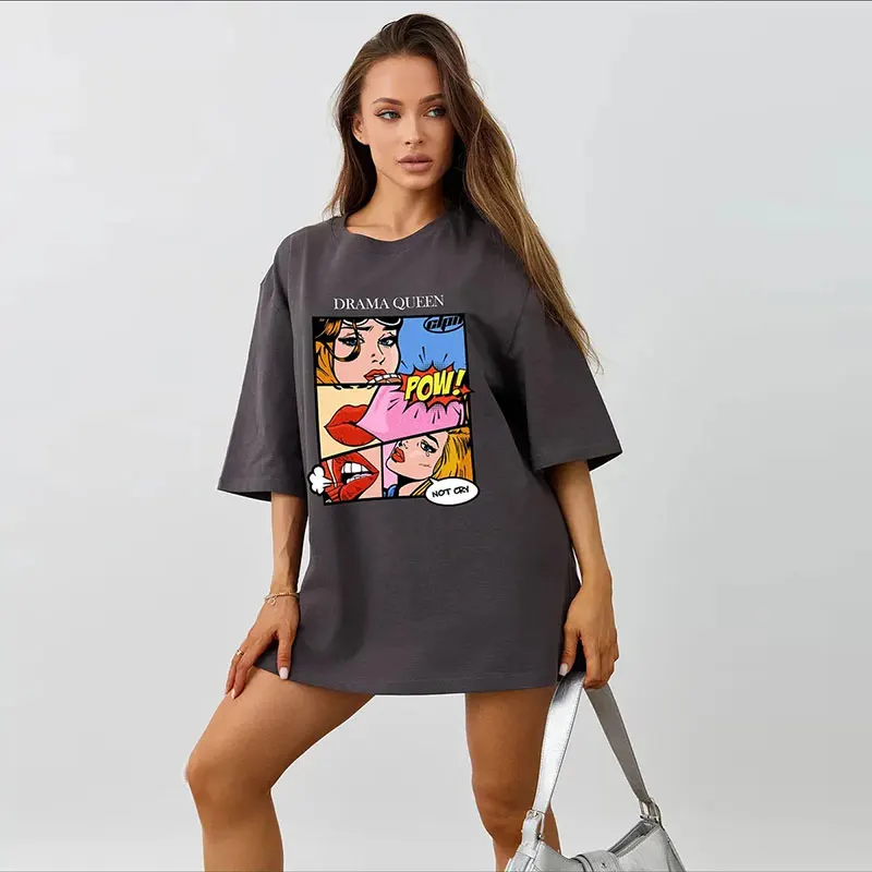 Pure Cotton T-Shirt Female 2025 Summer New Style Short-Sleeved Stylish Loose Versatile Fashionable Printed Casual Top Women
Pure Cotton T-Shirt Female 2025 Summer New Style Short-Sleeved Stylish Loose Versatile Fashionable Printed Casual Top Women