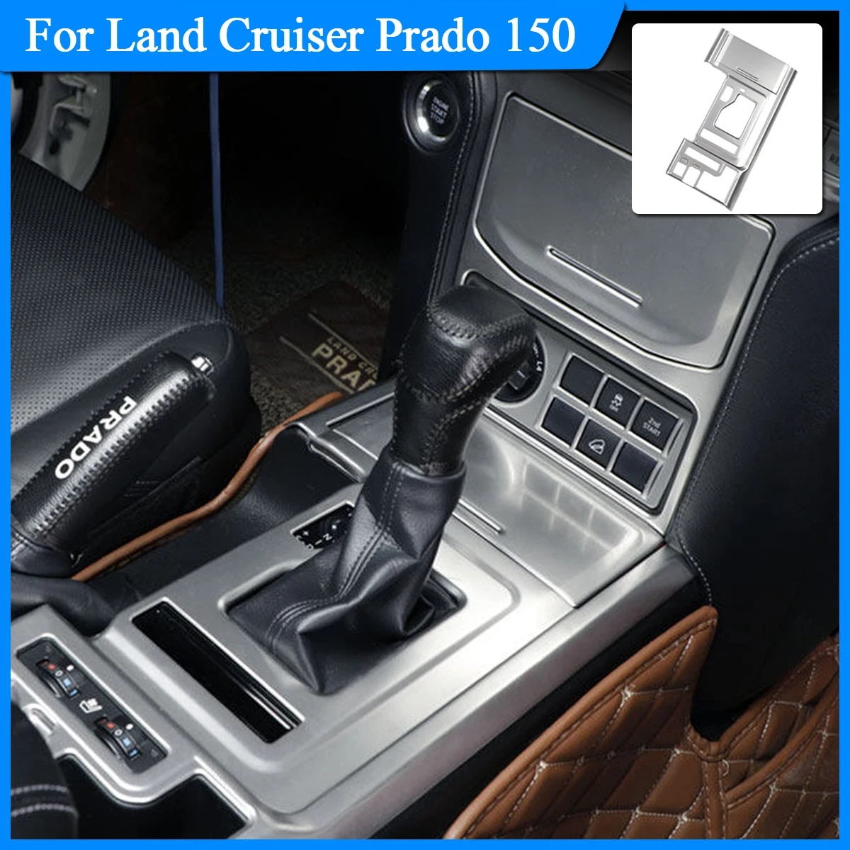 For Prado 150 LC150 2009-2023 Stainless Steel Center Console Panel Trim Frame Cover Interior
For Prado 150 LC150 2009-2023 Stainless Steel Center Console Panel Trim Frame Cover Interior