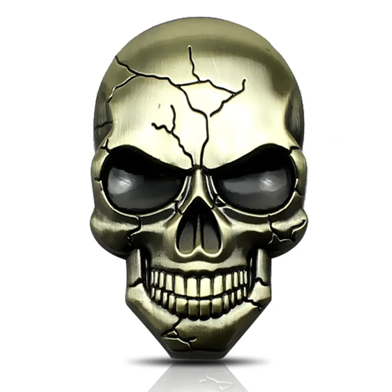 Universal 3D Metal Skull Decorative Car Sticker Body Scratch Cover Protection Decal Exterior Accessory For All Types Of Vehicles
Universal 3D Metal Skull Decorative Car Sticker Body Scratch Cover Protection Decal Exterior Accessory For All Types Of Vehicles