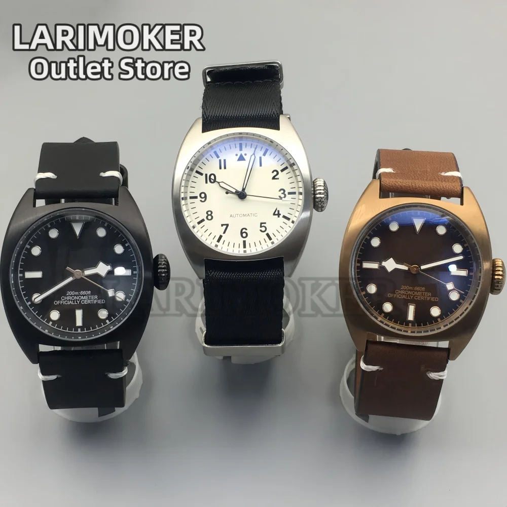 Часы LARIMOKER NH35 Pilot 36 мм, корпус из нержавеющей стали, сапфировое стекло AR, C3, светящийся кожаный ремешок, NH35, часы с автоматическим механизмом
Часы LARIMOKER NH35 Pilot 36 мм, корпус из нержавеющей стали, сапфировое стекло AR, C3, светящийся кожаный ремешок, NH35, часы с автоматическим механизмом