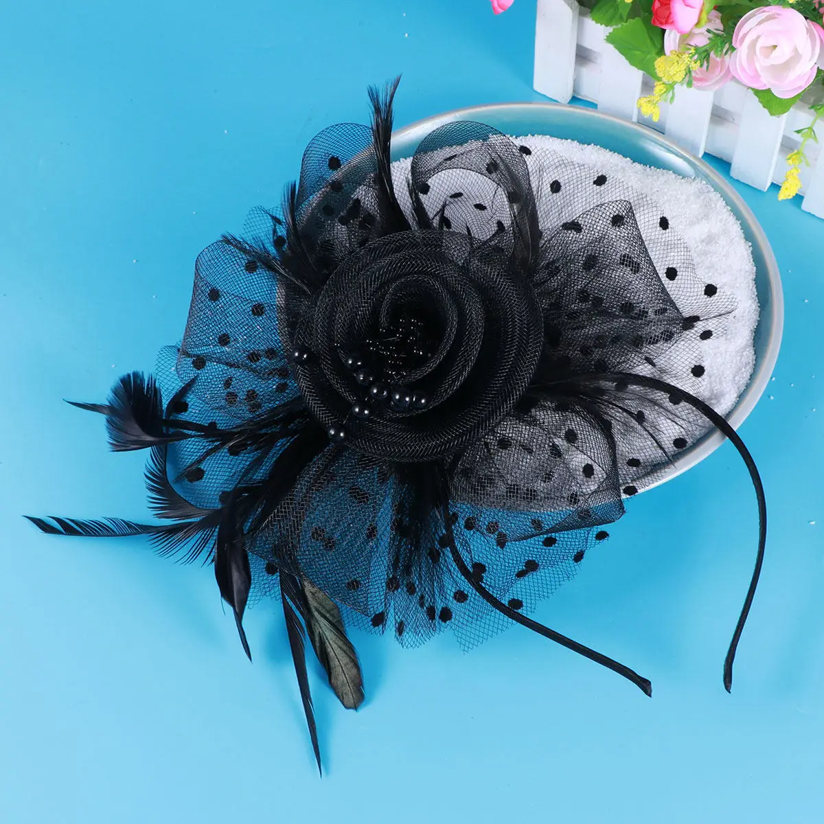 Заколка для волос с жемчужным цветком, свадебный головной убор для невесты, аксессуар для волос для женщин, черная, 1 шт.
Заколка для волос с жемчужным цветком, свадебный головной убор для невесты, аксессуар для волос для женщин, черная, 1 шт.