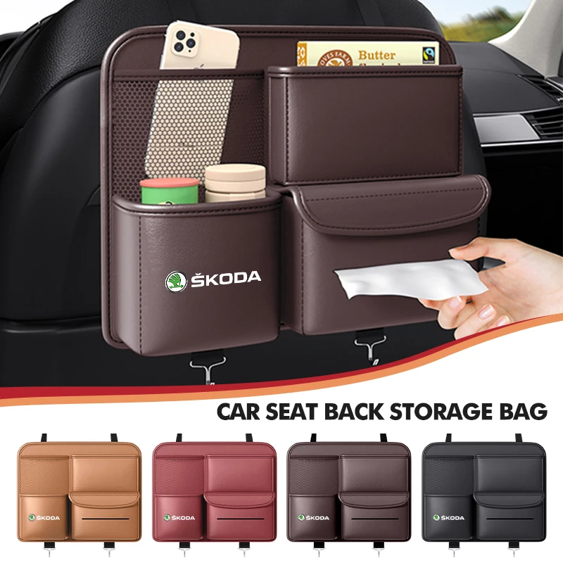 For Skoda Car Seat Back Storage Bag Backseat Organizer Foldable Hanging Bag Roomster Citigo Enyaq VisionS Derivative Yeti Scala
For Skoda Car Seat Back Storage Bag Backseat Organizer Foldable Hanging Bag Roomster Citigo Enyaq VisionS Derivative Yeti Scala