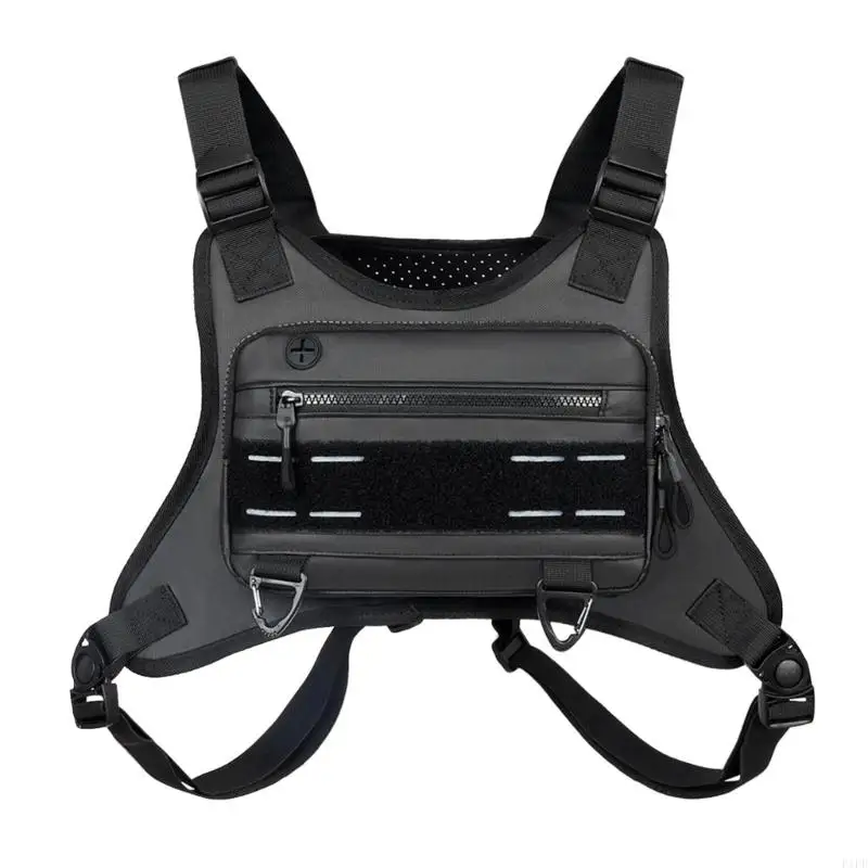 F1FD Fishing Chest Pack Running Backpacks Outdoor Travel Vest Bag for Women and Man
F1FD Fishing Chest Pack Running Backpacks Outdoor Travel Vest Bag for Women and Man