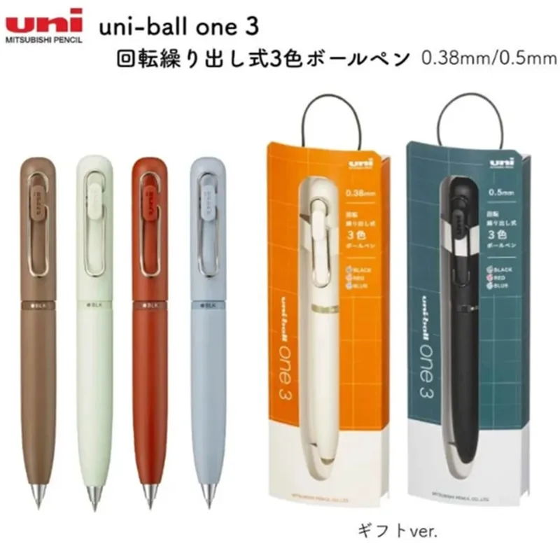 Uni-ball One3 Mini Multifunction Pen,Pocket-Sized 0.38/0.5mm Low Center&Smudge-Free Ink Effortless Writing For Business&Students
Uni-ball One3 Mini Multifunction Pen,Pocket-Sized 0.38/0.5mm Low Center&Smudge-Free Ink Effortless Writing For Business&Students