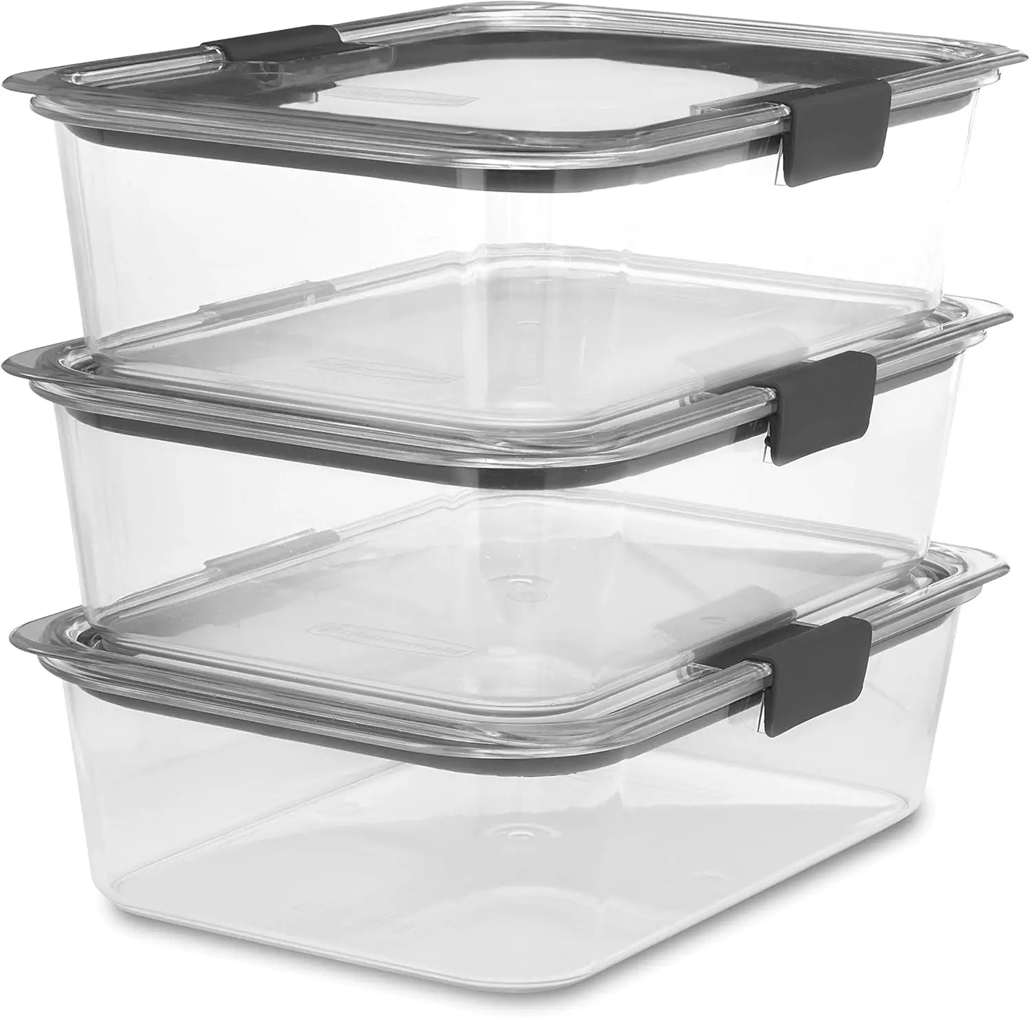 Leak-Proof Food Storage Containers, 9.6 Cup Clear 3 Pack with Airtight Lids for Meal Prep and Lunch
Leak-Proof Food Storage Containers, 9.6 Cup Clear 3 Pack with Airtight Lids for Meal Prep and Lunch