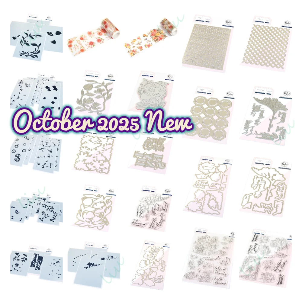 Flourish & Glow Full Release Bundle Metal Cutting Dies Stamps Stencils Hot Foil DIY Photo Album Washi Handmade 2025 October New
Flourish & Glow Full Release Bundle Metal Cutting Dies Stamps Stencils Hot Foil DIY Photo Album Washi Handmade 2025 October New
