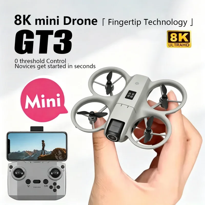 Hot New Mini Drone Dual 8K HD Cameras Brushless Motors Obstacle Avoidance Optical Flow Localization Wide Angle Quadcopters Gifts
Hot New Mini Drone Dual 8K HD Cameras Brushless Motors Obstacle Avoidance Optical Flow Localization Wide Angle Quadcopters Gifts