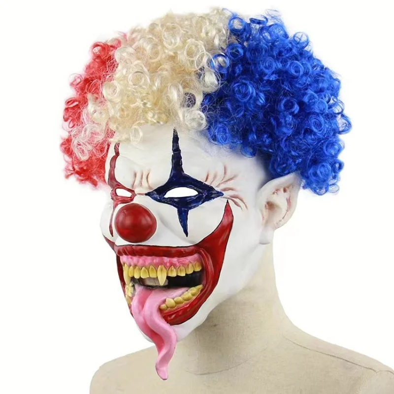 Cross-border hot-selling explosion head horror clown mask party zombies bleeding demon halloween decoration props
Cross-border hot-selling explosion head horror clown mask party zombies bleeding demon halloween decoration props