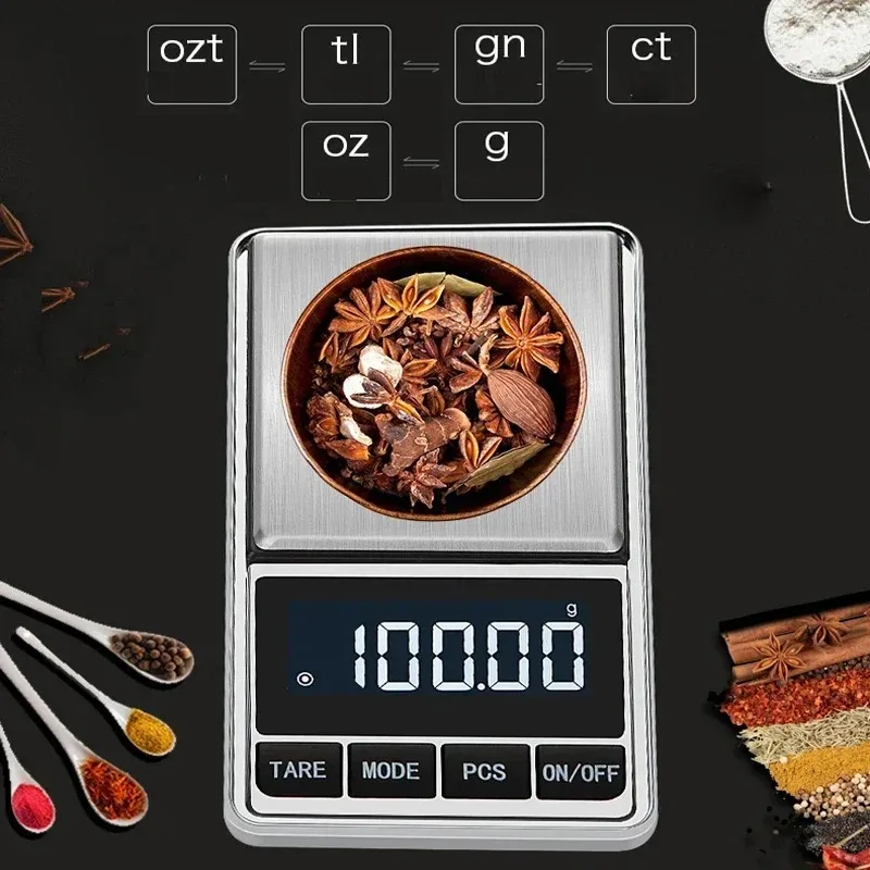 100g-500g 0.01g Portable Mini Pocket LED Balance Jewelry Scale USB Rechargeable Digital Electronic High Precision Jewelry Scale
100g-500g 0.01g Portable Mini Pocket LED Balance Jewelry Scale USB Rechargeable Digital Electronic High Precision Jewelry Scale